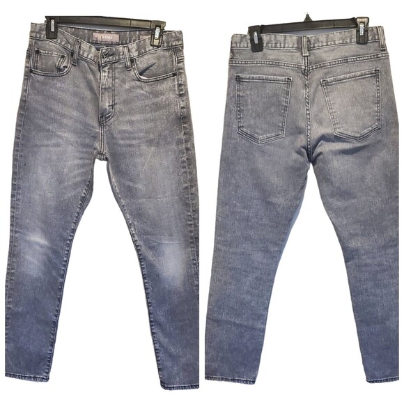 A Frame Slim Fit Jeans Mens 31x30Gray Cotton Rayon Spandex Polyester Slim